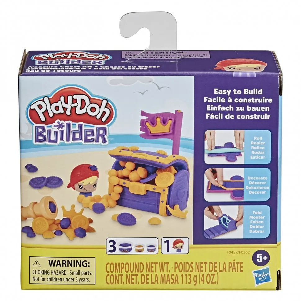 Набор игровой Play-Doh Сундук сокровищ F04875L0 | Игрушки и хобби