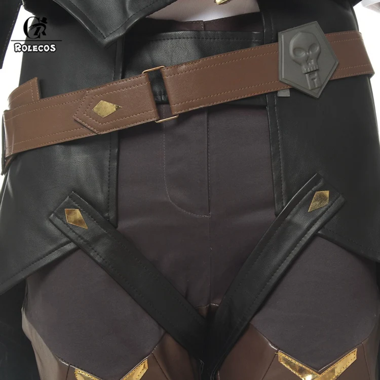 ROLECOS OW Эш Косплей Костюм над часами игра косплей герой Аш костюм наряд для женщин Хэллоуин полный наборы