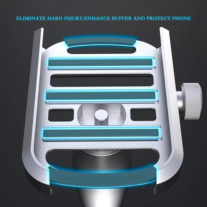 Алюминиевый держатель для телефона на горный велосипед и мотоцикл подставка