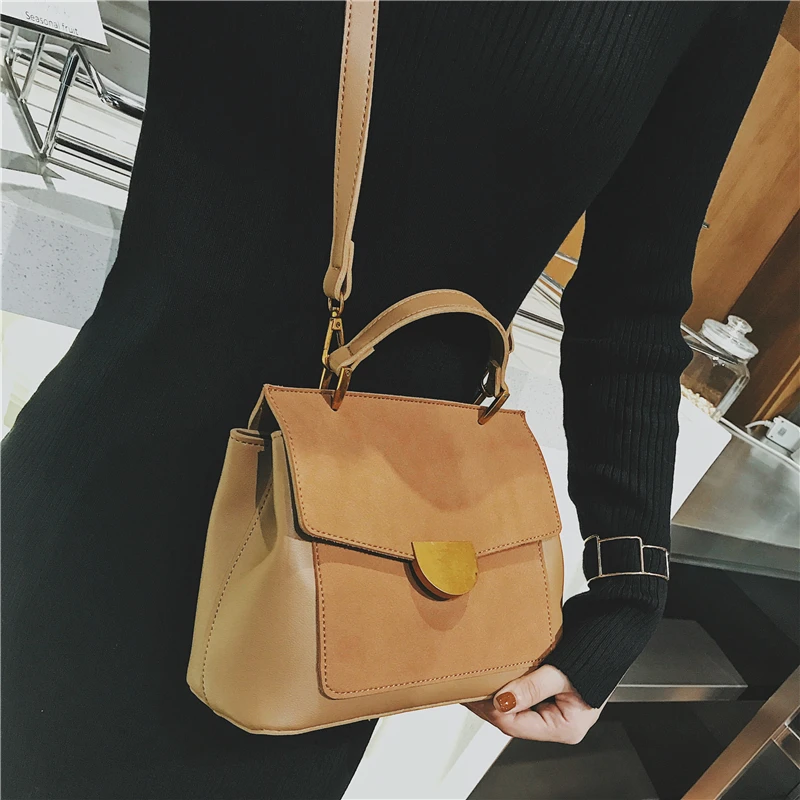 Винтажные замшевые маленькие сумочки для женщин вместительные сумки на плечо в