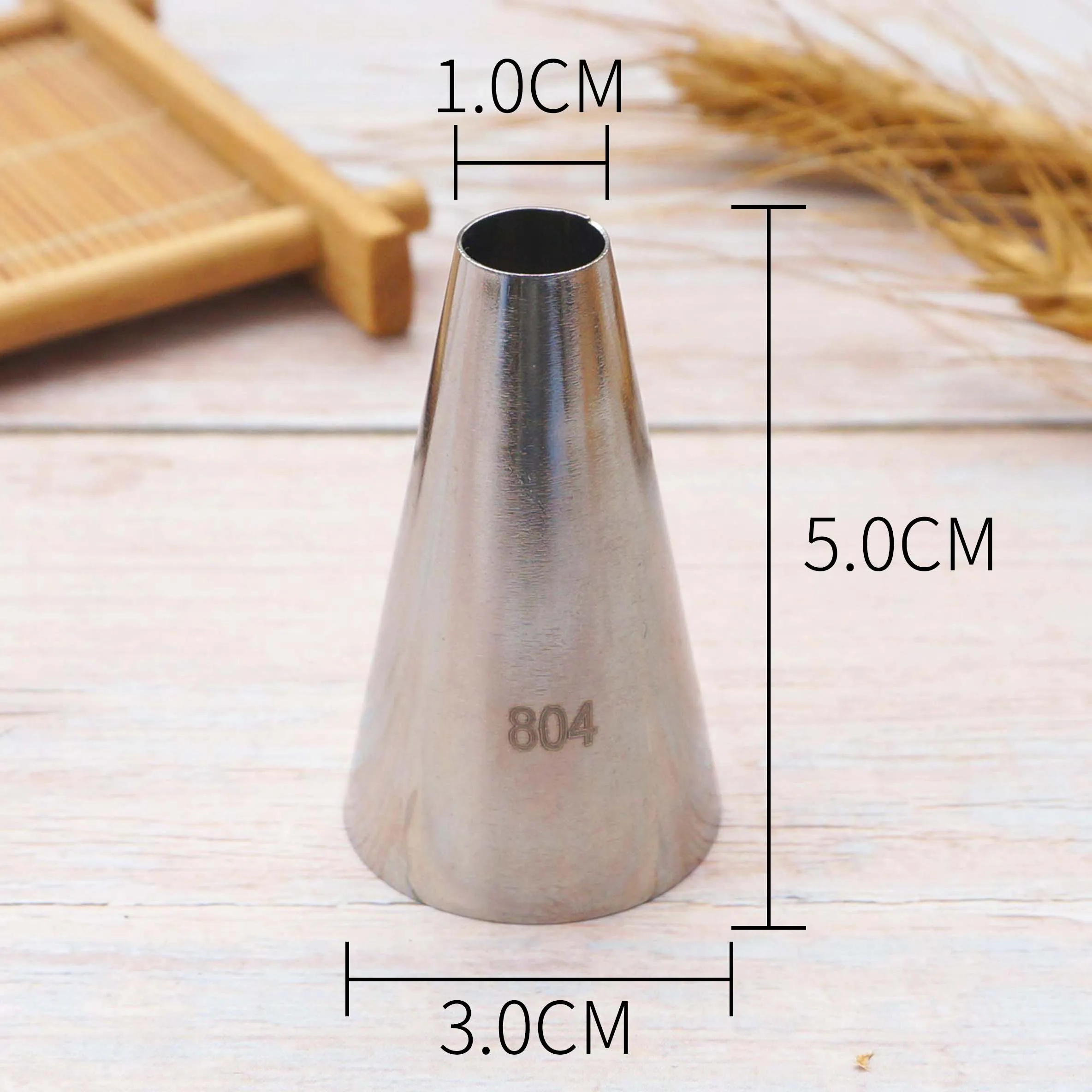 Круглые Кондитерские насадки большого размера #804 кондитерские для крема торта