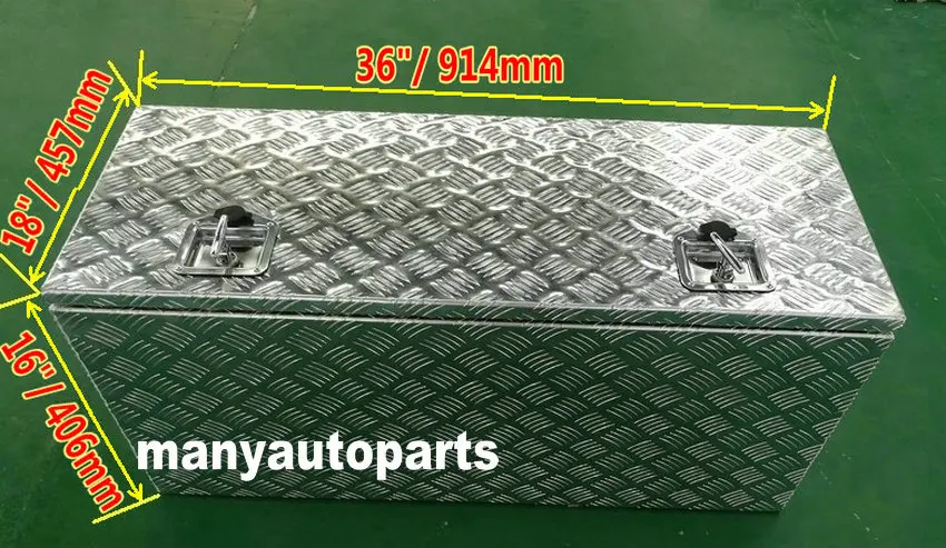 Новый 36 &quotX 16&quot X 18 &quotАлюминиевый Грузовик пикап Нижнее белье ящик для