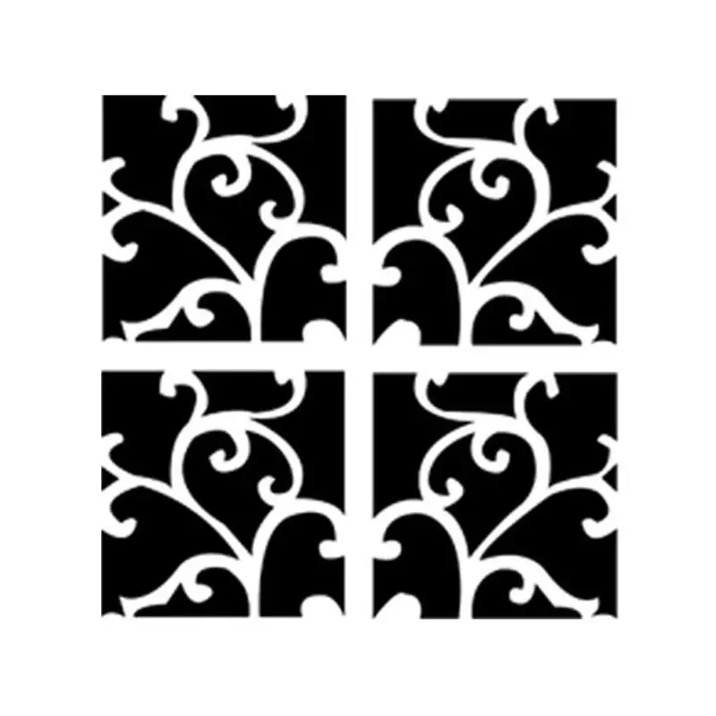 

4Pcs/Set Acrylic Mirror Decals Self Adhesive 3D Floral Wall Sticker Home Decor U7EA