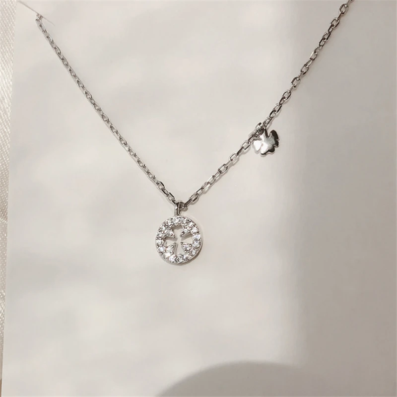 Корейская мода 2020 крест полый цветок форма шеи колье подвеска ожерелье женщина