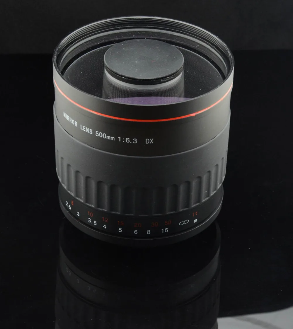 Зеркальный телеобъектив для фотокамеры JINTU 500 мм f/6 3 Micro M4/3 Panasonic GH2 GH3 GH4 GH5 GX5 |
