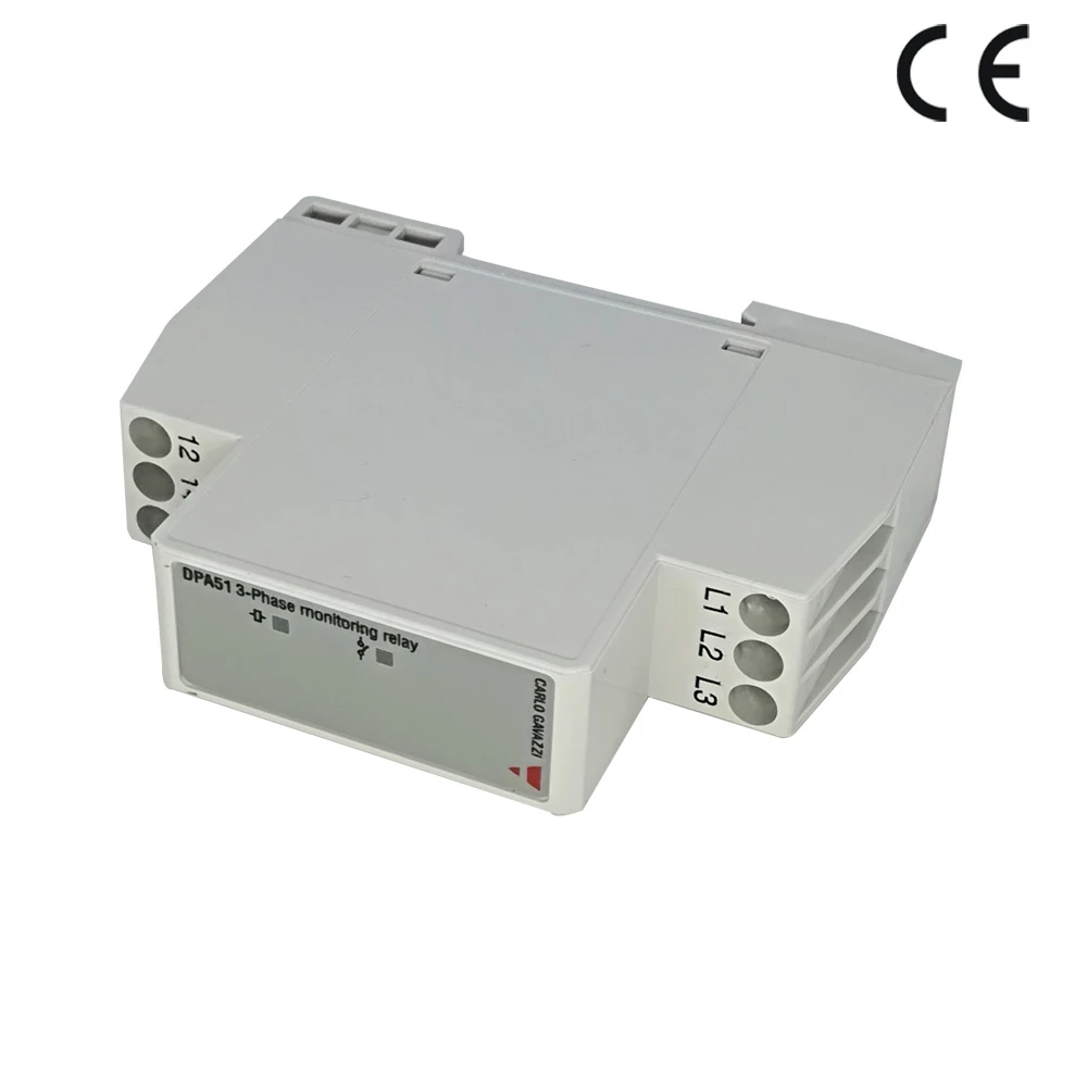 Phase sequence protector three successive electrical appliances DPA51CM44 power supply protection relay free shipping geya grv8 04 three phase voltage control relay phase sequence phase failure over voltage undervoltage protection