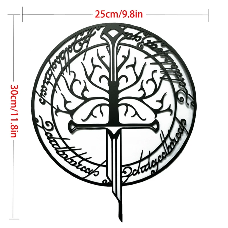 

AXYE Metal Wall Art Decor Cross Sculpture Hanging Ornament for Farmhouse Living Room Bedroom Indoor Outdoor Garden Decoration