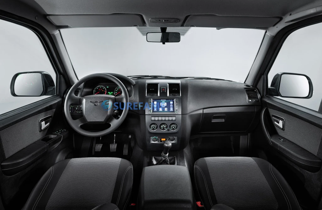 9-дюймовая Автомобильная панель радиоприемника для уаз патриот 2012-2016 Facia