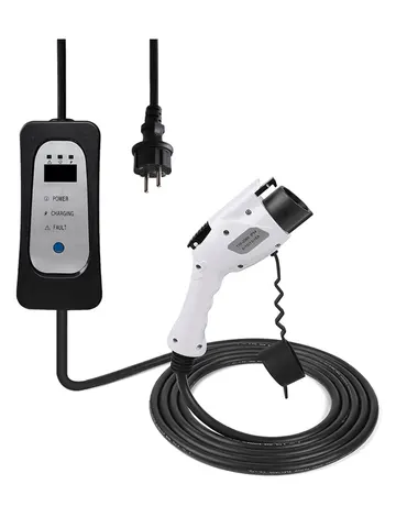 Быстрое зарядное устройство для мобильных телефонов, домашний зарядный кабель для электромобилей, 16 А, 13 а, 10 А, 8 А, регулируемый Электрический автомобильный - изображение