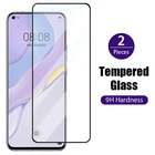 Закаленное стекло для Huawei Nova 5t 5i 7i 5 6 7 SE 8 Pro, Защитная пленка для экрана телефона Hauwei Huwai Hawawi P40 P20 Pro P30 Lite, 2 шт.