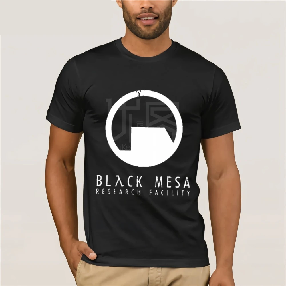 Black Mesa Half Life Футболка мужская крутая футболка европейские размеры XXXL топы летние