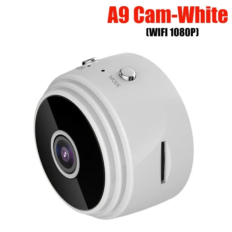 Мини-камера Wi-Fi A9 для домашней безопасности HD 1080P микро видеокамера