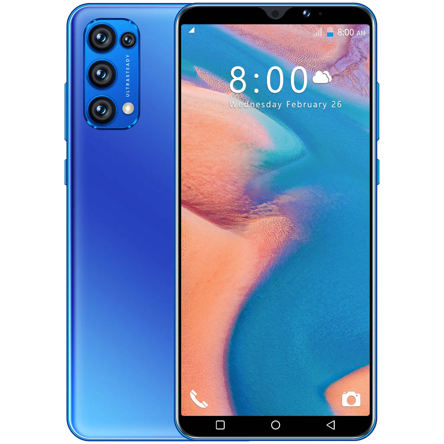 

Reno5 Pro smartphone 16+32MP 5600mAh 8 256GB 6.7 inch Face ID Fingerprint ID Double sim card Global version