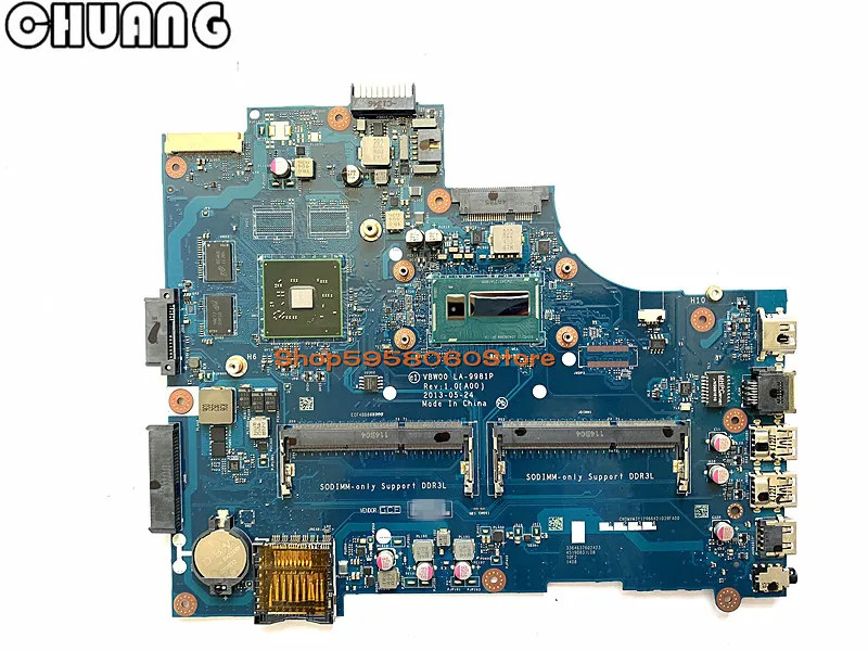 Материнская плата для ноутбука DELL Inspiron 15R 5537 3537 Core I5-4200U системная CN-0MXM3Y 0MXM3Y VBW00