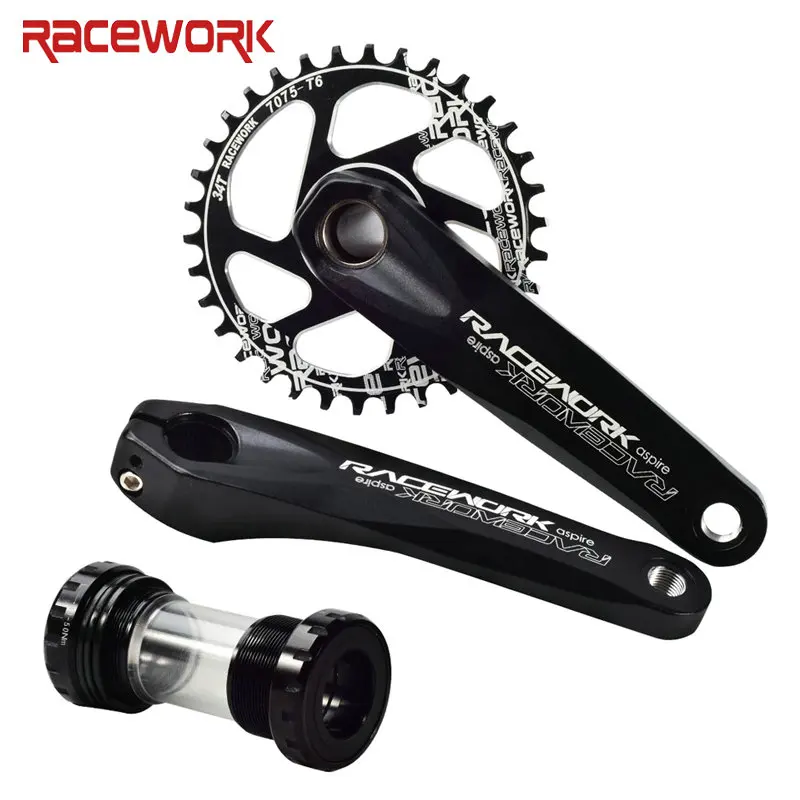 RACEWORK система велосипеда 170 мм MTB GXP шатун с цепным кольцом 32T 34T 36T 38T w/Нижний Кронштейн для SRAM XX1 XO1 X1 GX XO X9