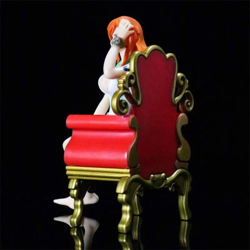 15 см аниме сексуальная девушка фигуры стул вер. Нами ПВХ R18 + жесткий сундук 1/7