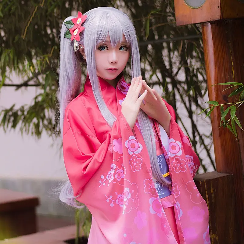 Аниме &quotEROMANGA SENSEI&quot Izumi Sagiri Косплэй костюм кимоно Милые Японские Женские