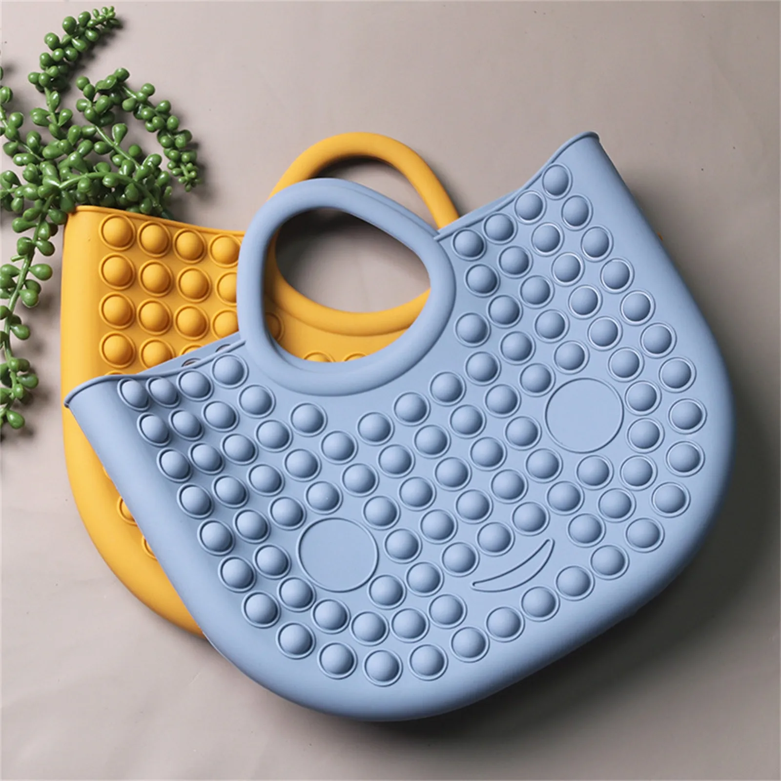 

Игрушки большого размера на кончик пальца, пузырьки, сенсорная силиконовая игрушка, подвеска, новая сумка для хранения, игрушки для взрослы...