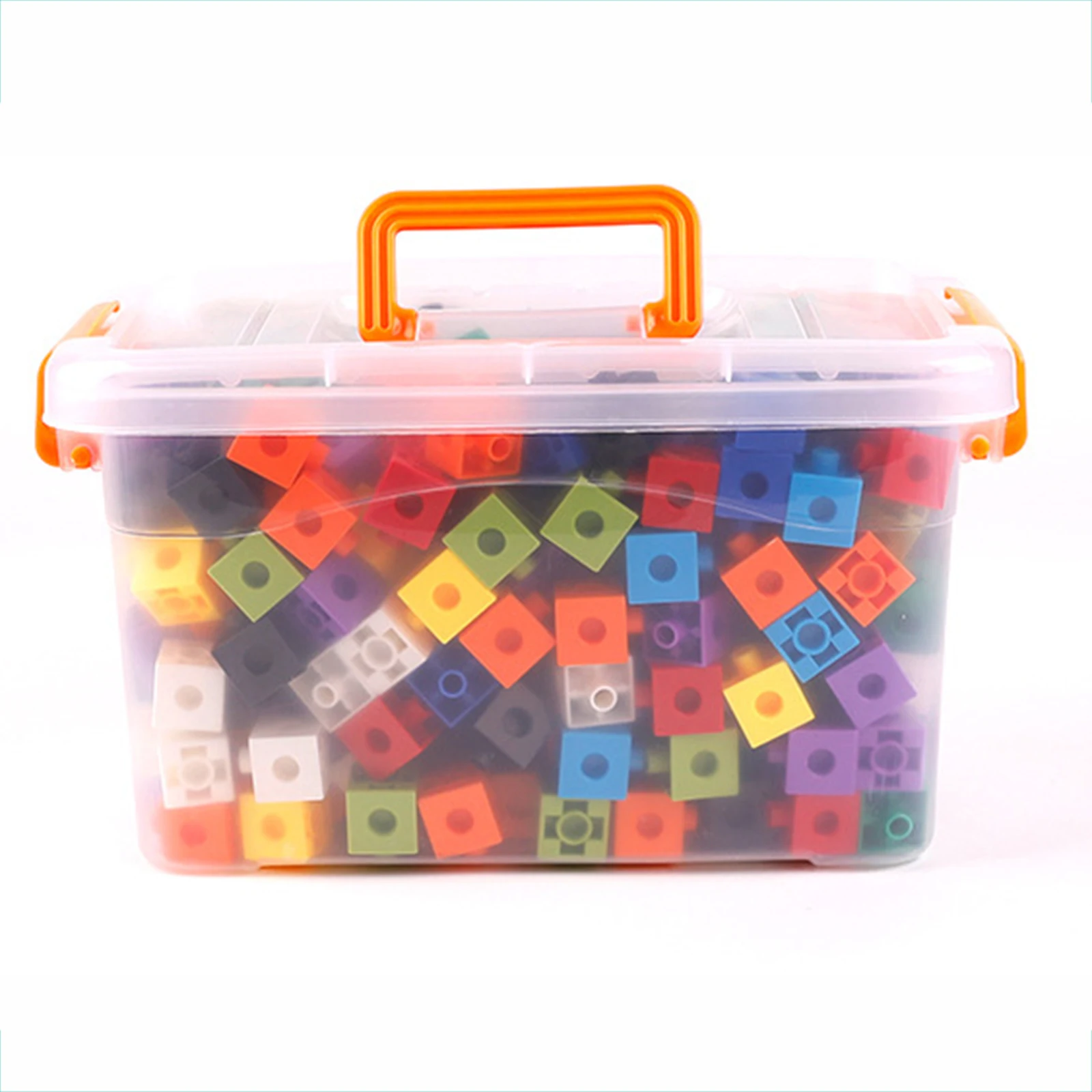 

130pcs Particles Plastic Building Assembly Toys Baby Kindergarten DIY Early Education Building Block Particles Toy For Children