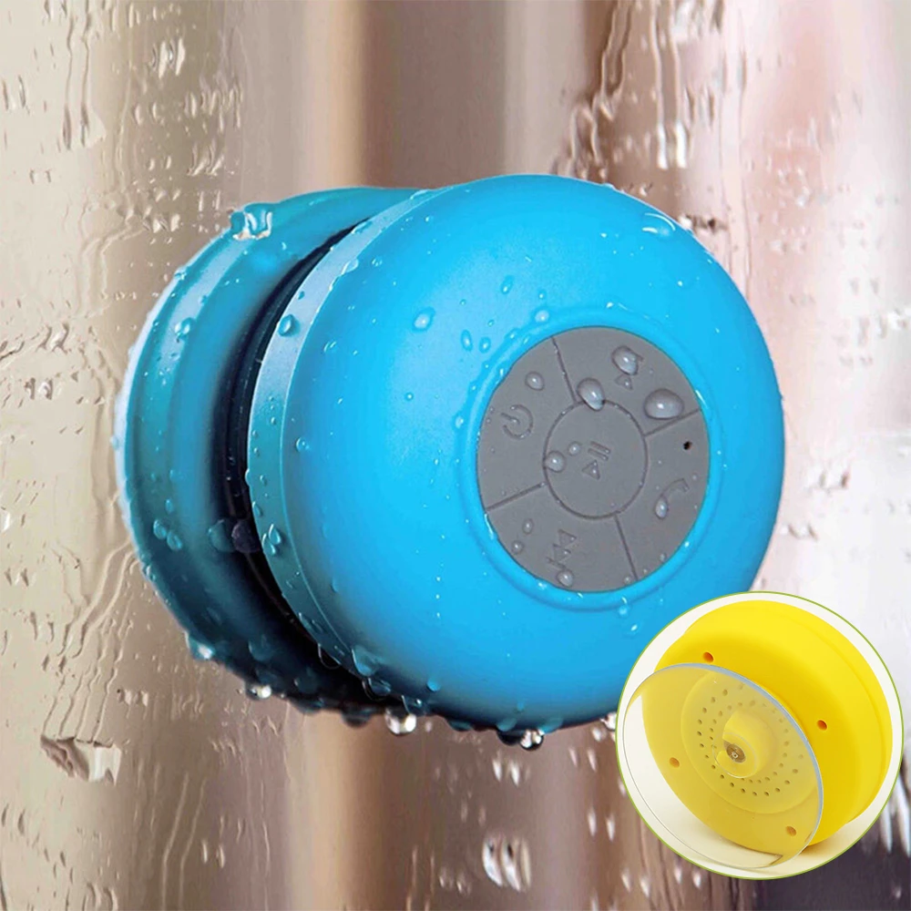 NATTHSWE Mini Bluetooth Speaker Portable Waterproof Wireless Handsfree Speakers For Showers Bathroom Pool Car Beach | Электроника