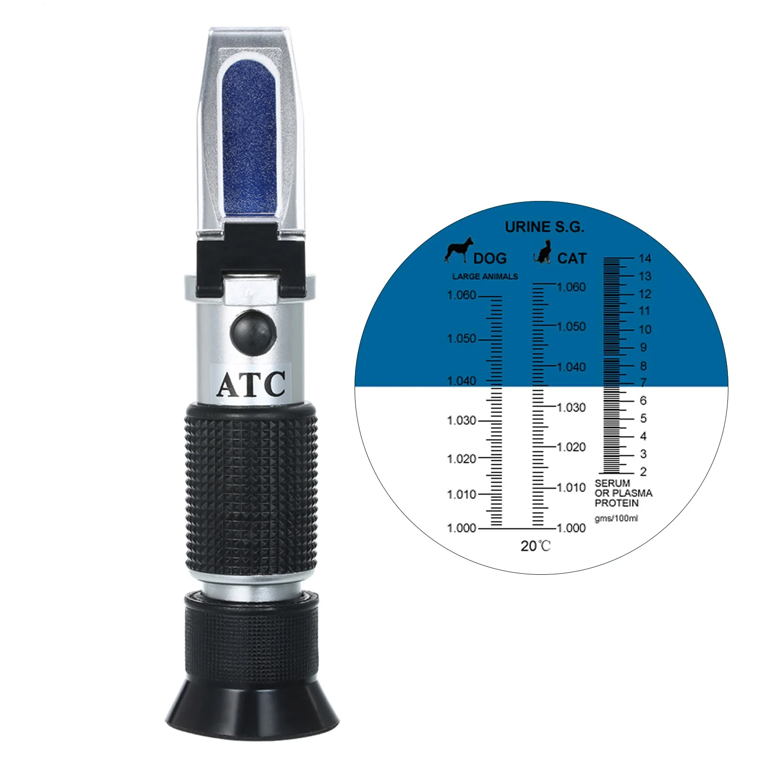 

Hand Held Tester Tool 4 In 1 Engine Fluid Glycol Antifreeze Freezing Point Car Battery Refractometer W ATC