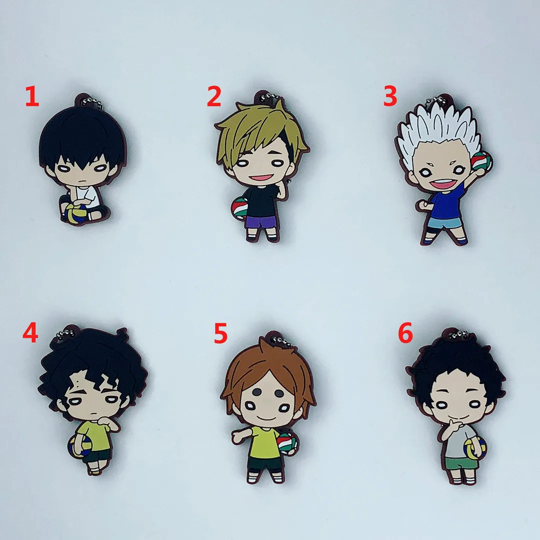 

Haikyuu! Резиновый брелок для ключей