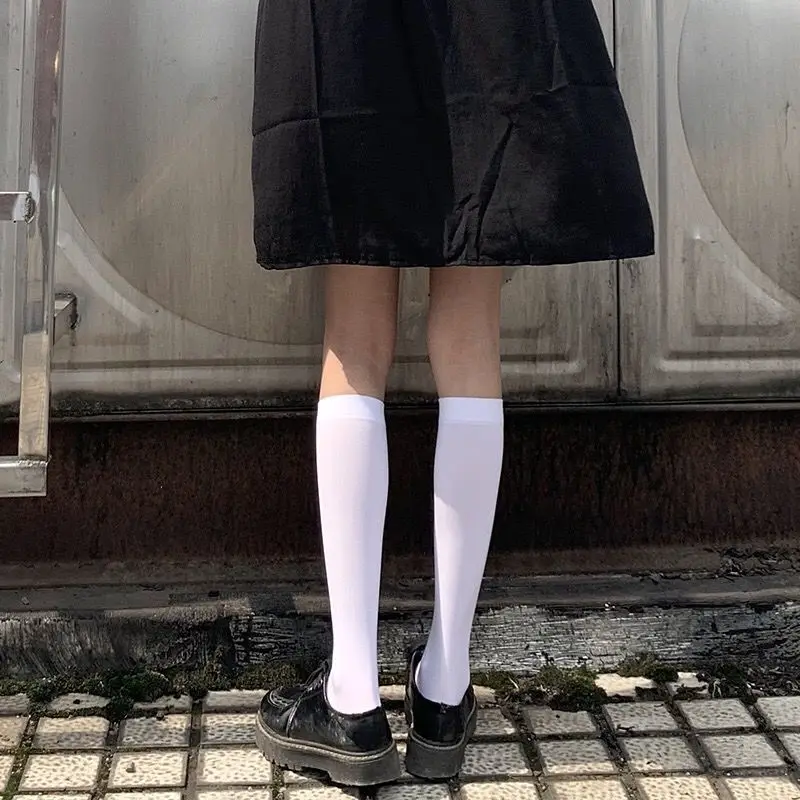 

Lolita Girls Lace stockings Knee High Women Socks Kawaii Princess Socks Frilly Ruffle Harajuku Sweet Retro Female Long Socks