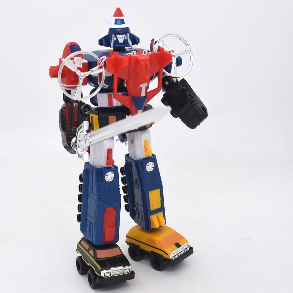 

Экшн-фигурка сборщика команды автомобилей VOLTRON 1984, 8 дюймов, игрушки, подарок для детей, в наличии, без коробки