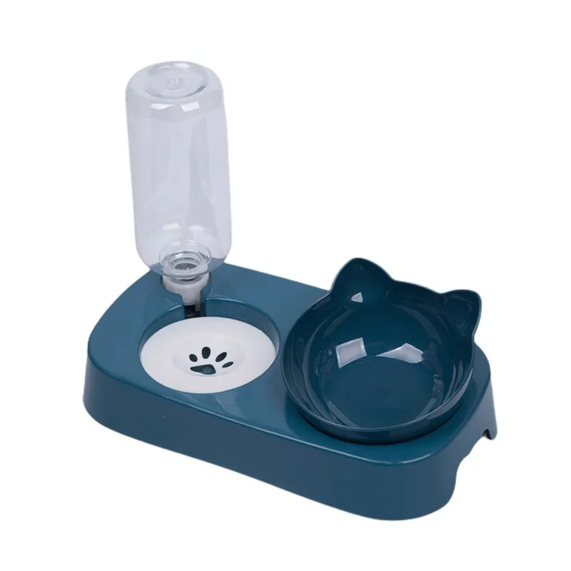 

Food Dish Pet Bowl Cat Bowl Dog Water Feeder Bowl Cat Kitten Drinking Fountain Automatic Water Feeder for Cat Dog #0