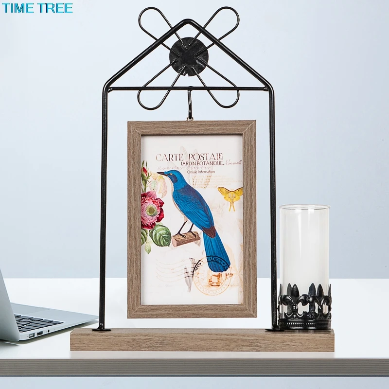 

Home Decor Frame In Which You Can Grow Green Plants In Offices Vintage Photo Frame Creative Gift Can Change Your Photos