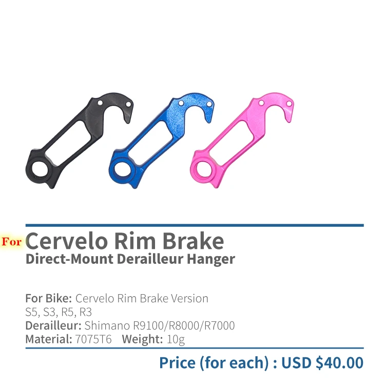 

1pc Bicycle rear derailleur hanger For Cervelo R Series R2 R3 Team R5 VWD Cervelo S2 S3 S5 Team MECH dropout carbon frame bike