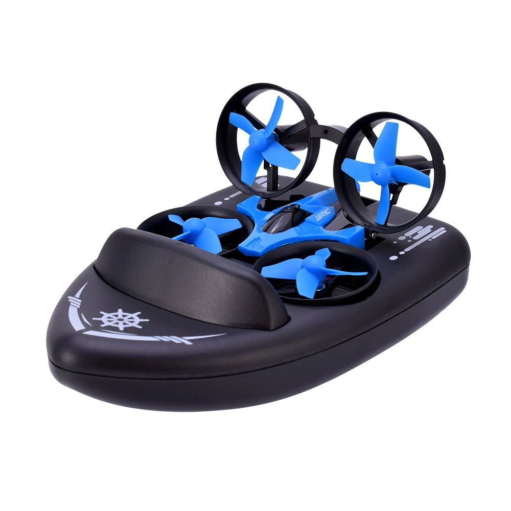 Оригинальный Новый JJRC H36F 2 4G автомобиль Дрон лодка 3в1 многофункциональные