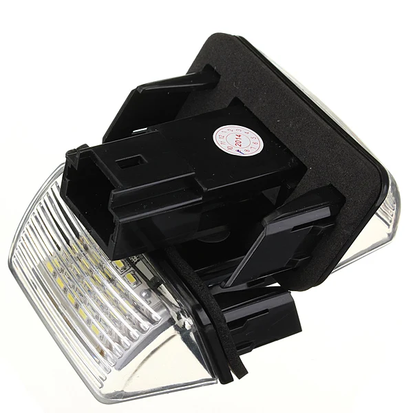 Светодиодный номерной знак 18SMD без ошибок для PEUGEOT 206 207 306 307 406 407 CITROEN C3 C4 C5