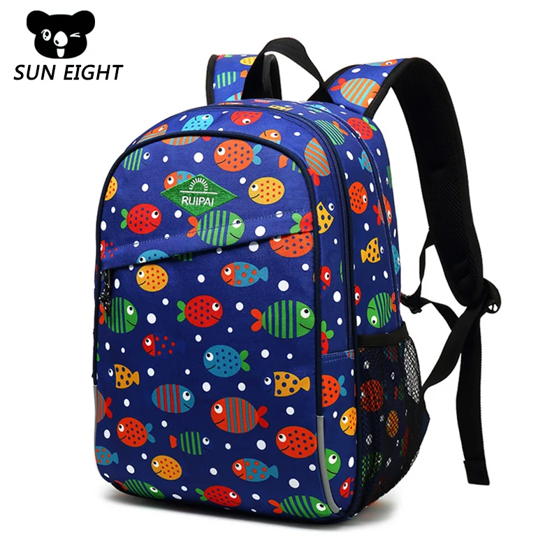 Школьный рюкзак для мальчиков и девочек, водонепроницаемый, с мультяшным принтом, для начальной школы, солнечная восьмерка, 2019