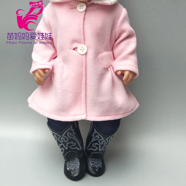 Комплект одежды для кукол 17 дюймов штаны Одежда 18 пальто | Игрушки и хобби