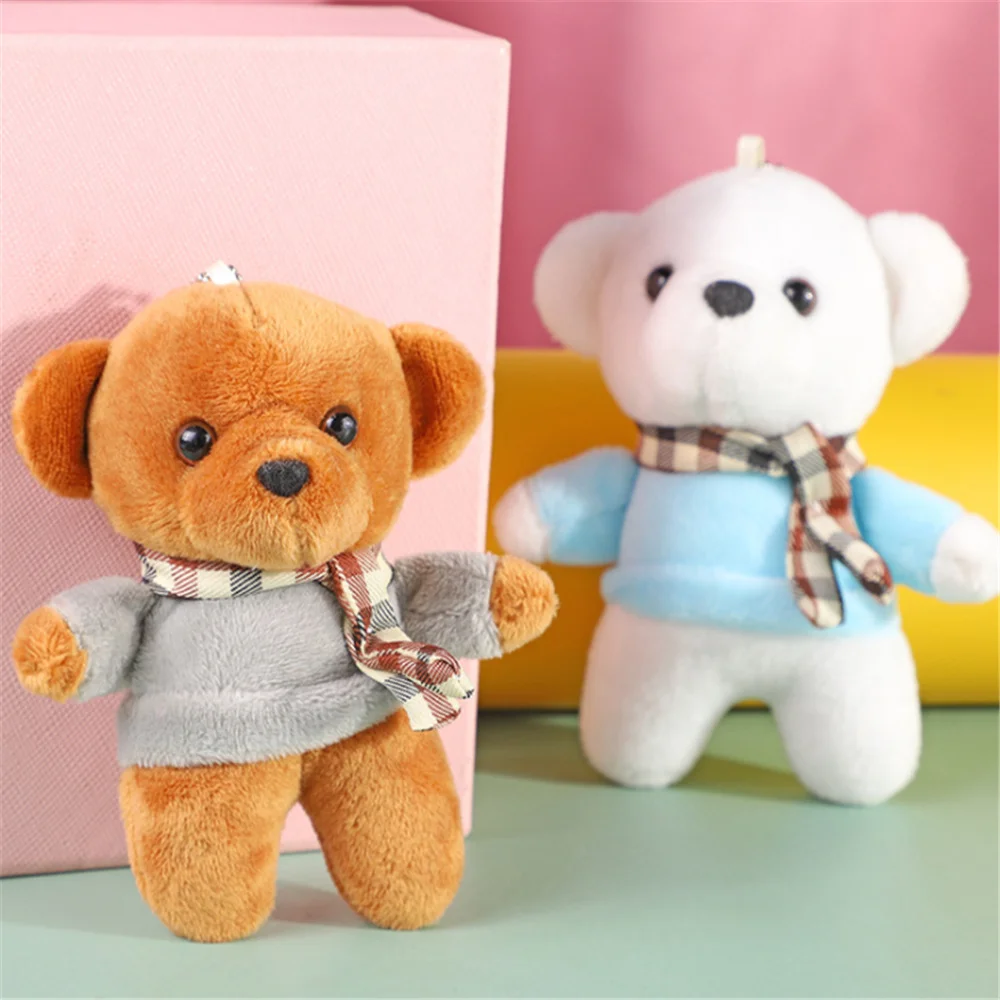 Подарочные плюшевые игрушки прибл. 12 см Плюшевый медведь мягкие игрушки-животные