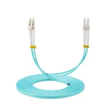 10pcs/lot LC-LC Multi-Mode OM3 Fiber Cable Multimode Duplex Fiber Optical Jumper Patch Cord