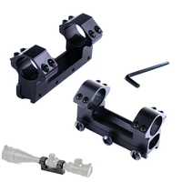 1 piece 25 4mm 1 double ring scope mount high profile with stop pin for 11mm 20mm dovetail weaver rail air rifle airgun mr512