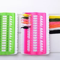 sewing tools 30 positions cross stitch row line tool set sewing needles holder embroidery floss thread organizer diy