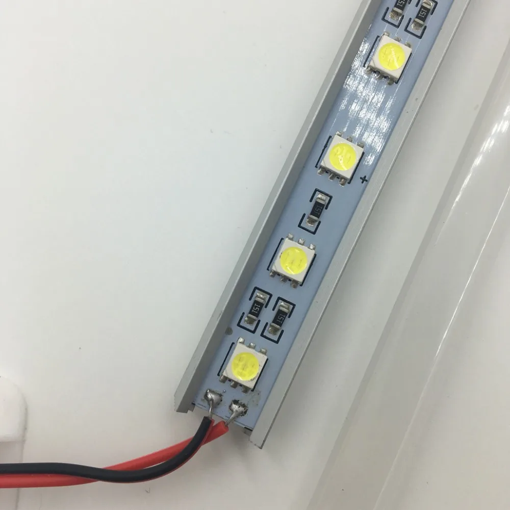 5050SMD Светодиодная панель с пластиковой крышкой 36 светодиодов светодиодная