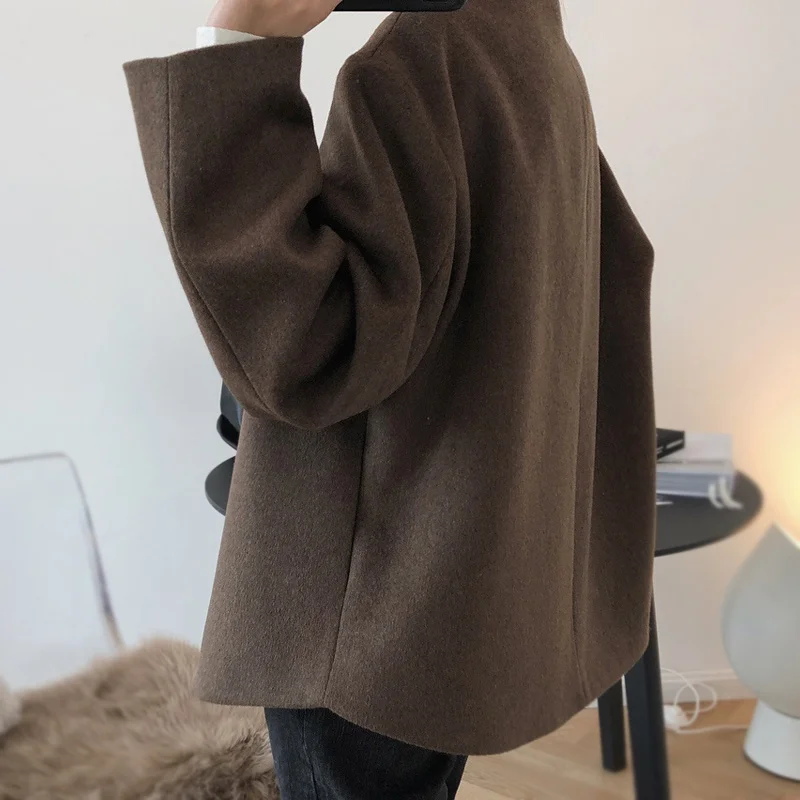 В винтажном стиле Из шерсти для детей плотная детская бархатная куртка теплое