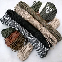 30m long 4mm diam 7 stand cores rope for survival parachute cord lanyard camping climbing camping rope hiking clothesline