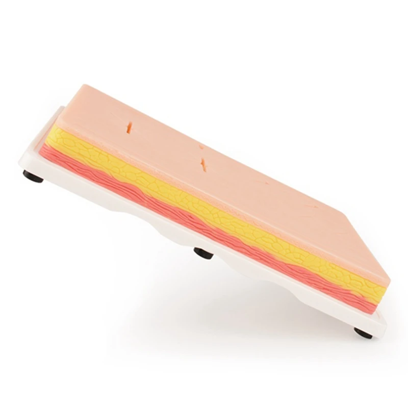 

Students Durable Silicone Suture Pads with Pre-Cut Wounds and Suture Tool Kits Practice Sets for Suture Training