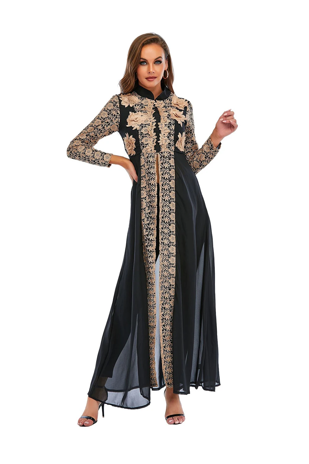 Abaya Dubai женское платье Африканское | Тематическая одежда и униформа