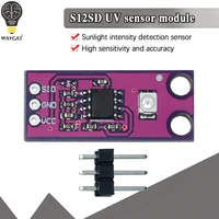 original assembly guva s12sd uv detection sensor module light sensor 240nm 370nm for arduino