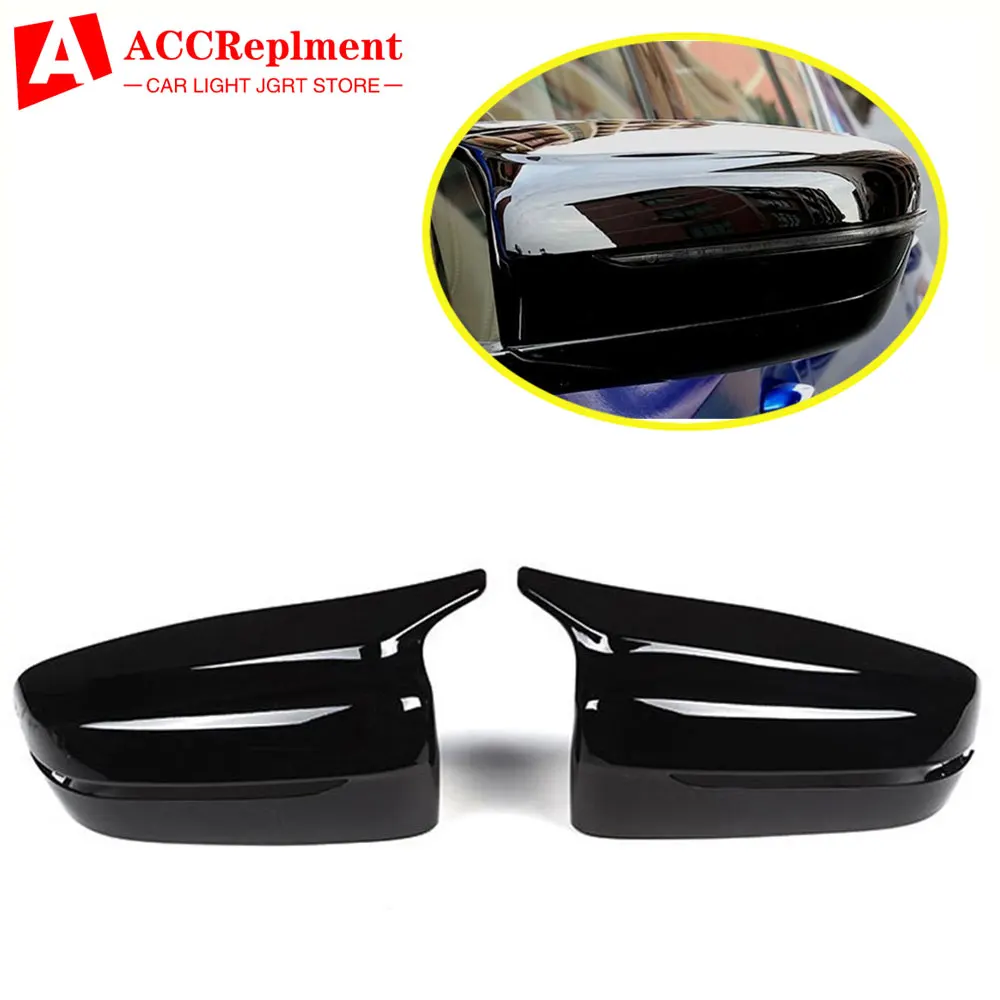 

For BMW 3 Series G20 G28 White / Black ABS Rearview Mirrors Cover Cap 2019-2020