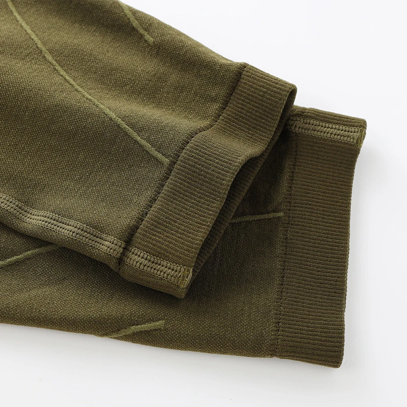 

Tashion Winter Man Thermal Underwear Suit Warm Fitness Fleece Legging Tight Undershirts Compression Quick Drying Male Thermo