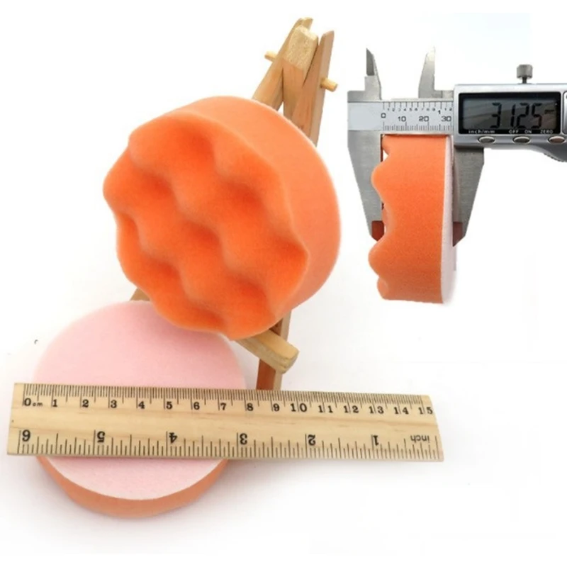 

10PCS Scrubber Drill Brush Set Car Tire Wheel Clean Polishing Pad Buffing Waxing Sponge Car Cleaning Tools Tube Polisher