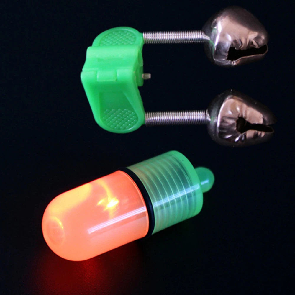 Мини светодиодный светильник с сигнализацией для ловли рыбы 1 шт./5 шт./10