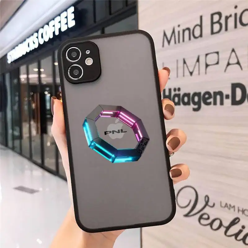 

PNL QLF Rapper Phone Case Matte Transparent for iPhone 7 8 11 12 s mini pro X XS XR MAX Plus cover funda